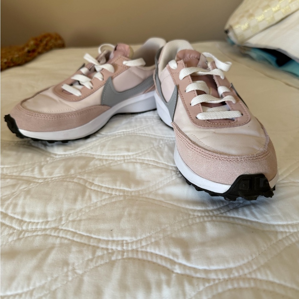 Women's Pink and Gray Sneakers